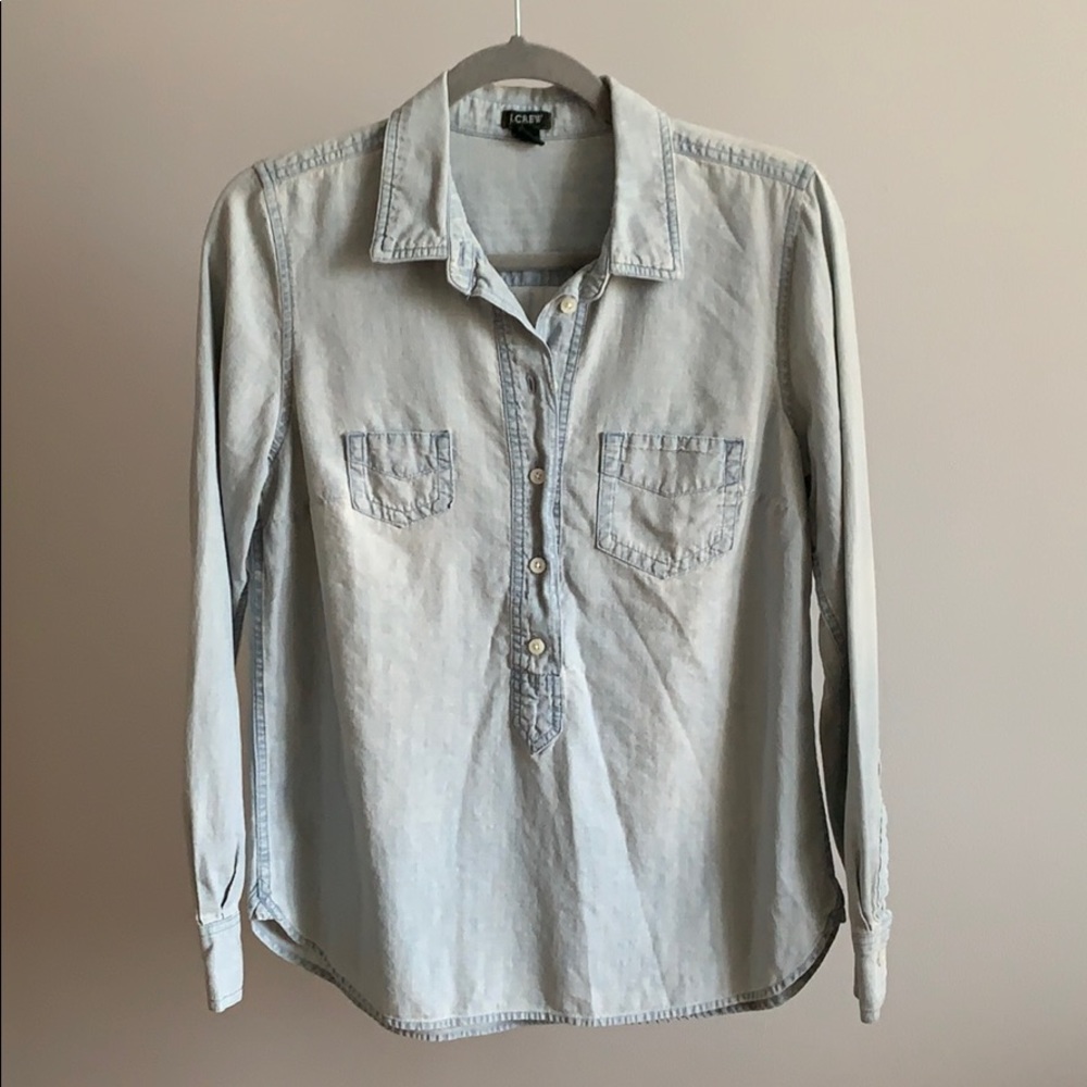 Chambray J. Crew Button Down